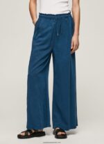 pungă de hârtie pantaloni largi femei Pepe Jeans ocean 6Z0R46302 - imagine 2
