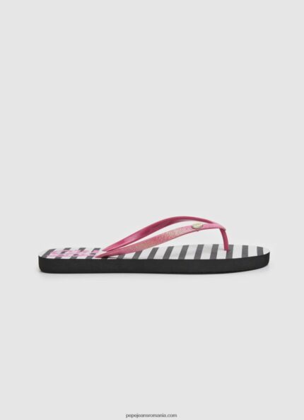rake love beach flip flops femei Pepe Jeans negru 6Z0R46706
