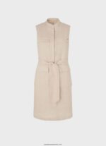 rochie aura utilitare femei Pepe Jeans piatră 6Z0R46215 - imagine 5