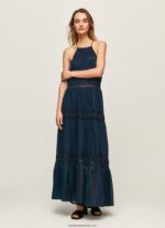 rochie cu detalii brodate femei Pepe Jeans dulwich 6Z0R46218