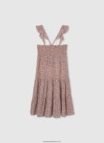 rochie cu flori fluide fată Pepe Jeans multi 6Z0R461399 - imagine 2