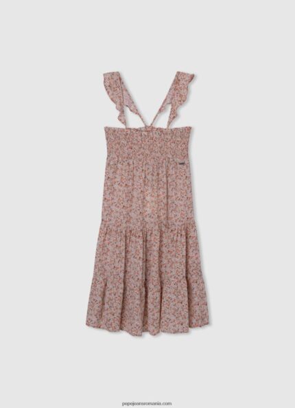 rochie cu flori fluide fată Pepe Jeans multi 6Z0R461399