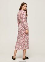 rochie cu flori perah femei Pepe Jeans multi 6Z0R46145 - imagine 4