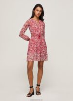 rochie cu imprimeu floral femei Pepe Jeans multi 6Z0R46144 - imagine 2