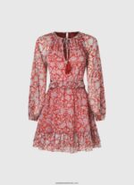 rochie cu imprimeu floral femei Pepe Jeans multi 6Z0R46144 - imagine 5
