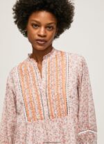 rochie cu imprimeu floral femei Pepe Jeans multi 6Z0R46181 - imagine 4
