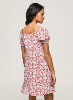 rochie cu imprimeu floral pavana femei Pepe Jeans multi 6Z0R46167 - imagine 4