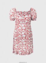 rochie cu imprimeu floral pavana femei Pepe Jeans multi 6Z0R46167 - imagine 5