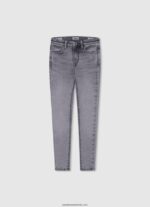 rochie din crepon cu decolteu încrucișat fată Pepe Jeans ocean 6Z0R461373 - imagine 5