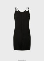 rochie din denim twiggy femei Pepe Jeans denim 6Z0R46211 - imagine 5