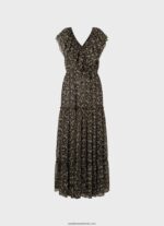 rochie din sifon floral femei Pepe Jeans multi 6Z0R46214 - imagine 5