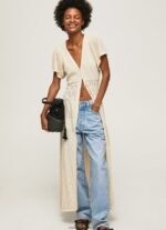 rochie faye tricotată fin femei Pepe Jeans zer 6Z0R46151 - imagine 2