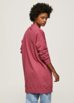rochie jumper scurta cu logo femei Pepe Jeans fard de obraz închis 6Z0R46205 - imagine 4