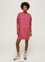 rochie jumper scurta cu logo femei Pepe Jeans fard de obraz închis 6Z0R46205 - imagine 5