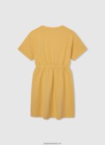 rochie mini cu guler rotunjit fată Pepe Jeans strălucire 6Z0R461389 - imagine 2