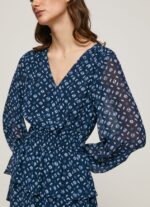 rochie mini cu imprimeu eyra femei Pepe Jeans multi 6Z0R46198 - imagine 3
