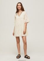 rochie padma cu detalii ajurate femei Pepe Jeans zer 6Z0R46152 - imagine 2