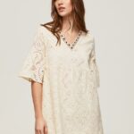 rochie padma cu detalii ajurate femei Pepe Jeans zer 6Z0R46152