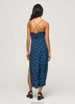 rochie pala floral din satin femei Pepe Jeans multi 6Z0R46161 - imagine 4