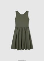 rochie romantică din bumbac fată Pepe Jeans mousse 6Z0R461398 - imagine 4