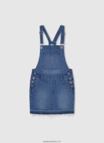 rochie salopeta din denim fată Pepe Jeans denim 6Z0R461384