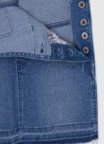 rochie salopeta din denim fată Pepe Jeans denim 6Z0R461384 - imagine 3