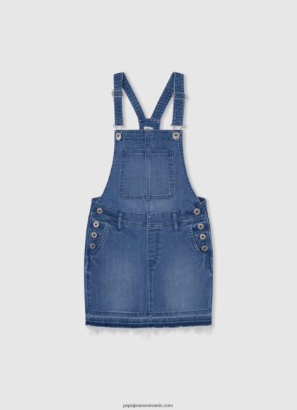 rochie salopeta din denim fată Pepe Jeans denim 6Z0R461384