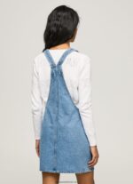 rochie salopeta din denim femei Pepe Jeans denim 6Z0R46162 - imagine 4