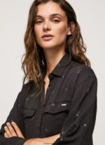 rochie scurtă cu imprimeu paisley femei Pepe Jeans multi 6Z0R46155 - imagine 3