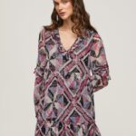 rochie scurtă cu potrivire boxy femei Pepe Jeans multi 6Z0R46179