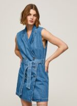 rochie scurtă din denim carmen femei Pepe Jeans denim 6Z0R46154