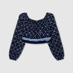 salma cropped fit top fată Pepe Jeans multi 6Z0R461429