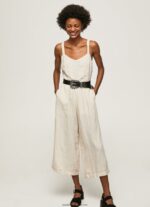 salopetă lungă cu decolteu inimă femei Pepe Jeans piatră 6Z0R46153 - imagine 2