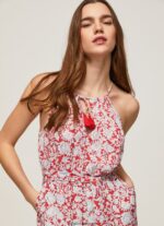 salopetă lungă cu imprimeu floral femei Pepe Jeans multi 6Z0R46169 - imagine 3
