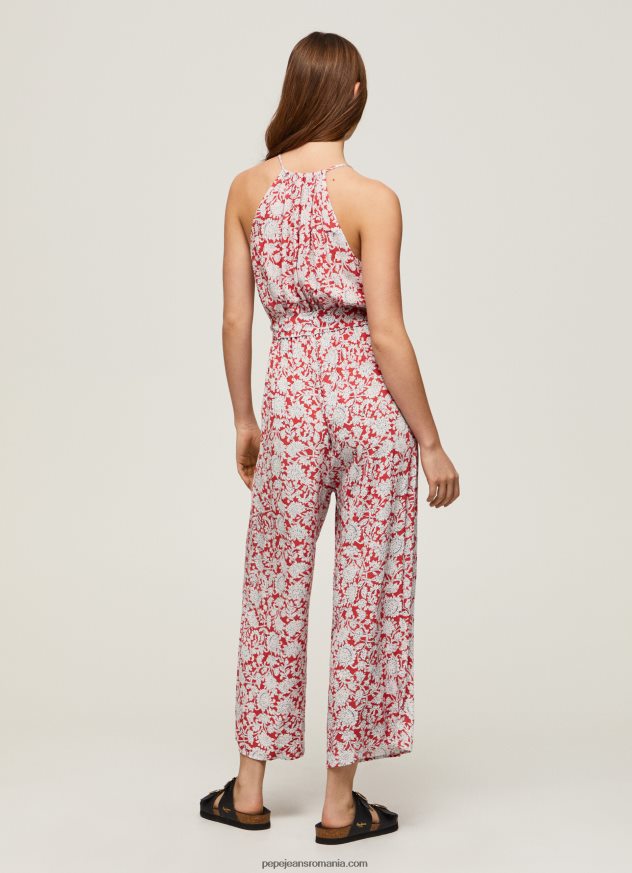 salopetă lungă cu imprimeu floral femei Pepe Jeans multi 6Z0R46169 - imagine 4