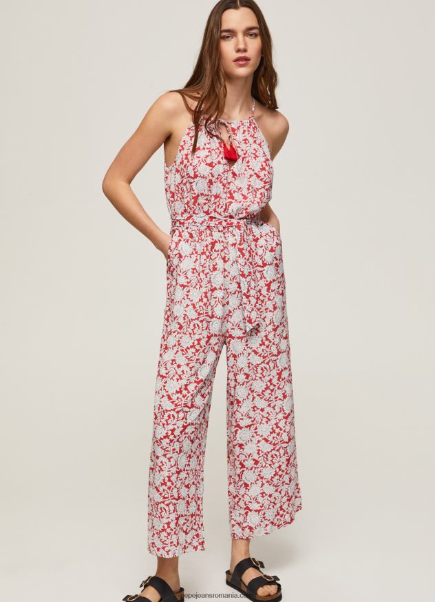 salopetă lungă cu imprimeu floral femei Pepe Jeans multi 6Z0R46169 - imagine 1