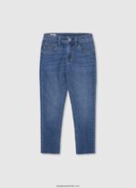 salopetă lungă din denim de bumbac fată Pepe Jeans denim 6Z0R461363 - imagine 3