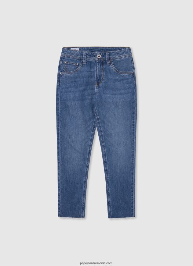 salopetă lungă din denim de bumbac fată Pepe Jeans denim 6Z0R461363 - imagine 3