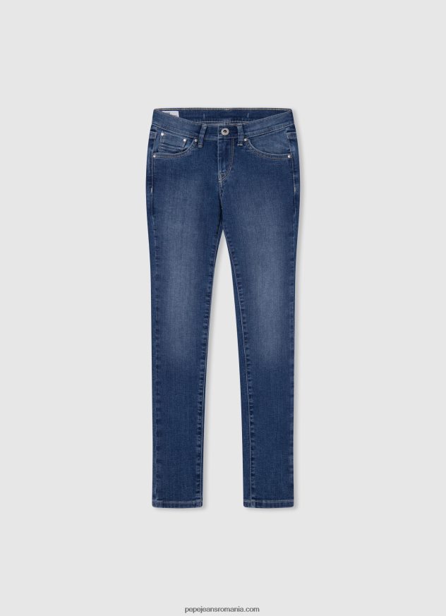 salopetă lungă din denim de bumbac fată Pepe Jeans denim 6Z0R461363 - imagine 4