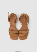 sandale altea inteligente din piele intoarsa femei Pepe Jeans tutun 6Z0R46642 - imagine 2