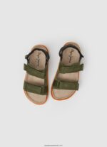 sandale anatomice berlin sambata băiat Pepe Jeans verde kaki 6Z0R461551 - imagine 2