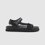 sandale anatomice din plută bărbați Pepe Jeans negru 6Z0R461279