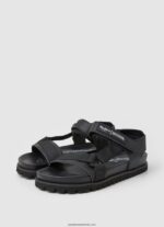 sandale anatomice din plută bărbați Pepe Jeans negru 6Z0R461279 - imagine 3