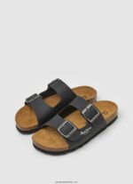sandale anatomice dublu kansas băiat Pepe Jeans negru 6Z0R461548 - imagine 3