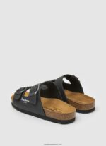 sandale anatomice dublu kansas băiat Pepe Jeans negru 6Z0R461548 - imagine 4