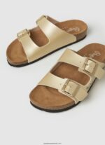 sandale anatomice oban claic femei Pepe Jeans de aur 6Z0R46674 - imagine 3