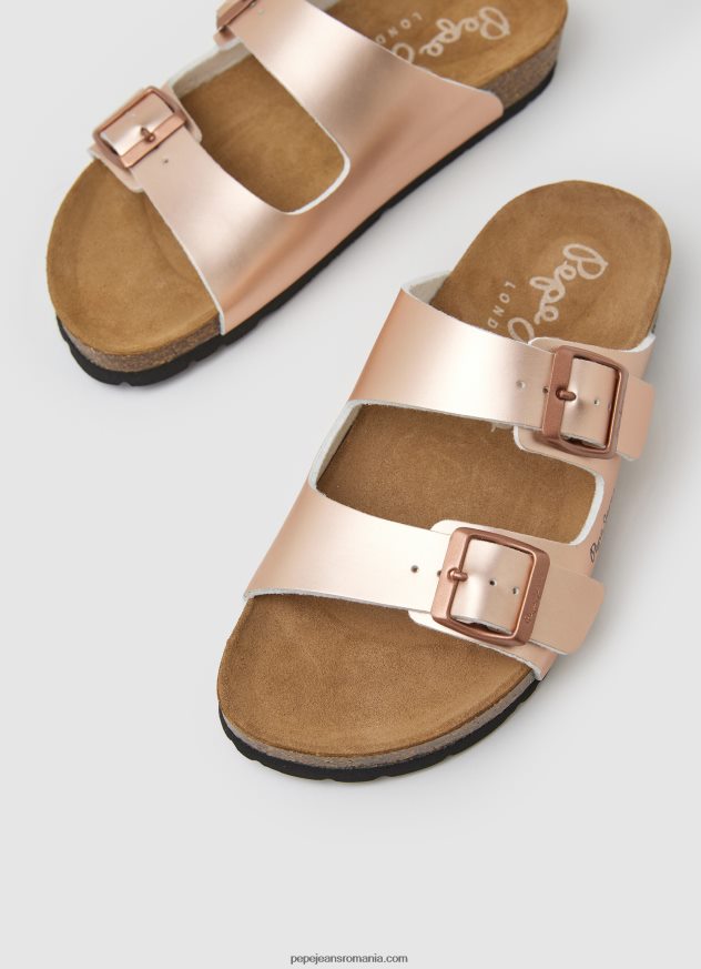 sandale anatomice oban claic femei Pepe Jeans zahăr de arțar 6Z0R46675 - imagine 3
