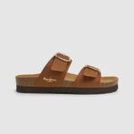 sandale anatomice oban femei Pepe Jeans bronzat 6Z0R46654