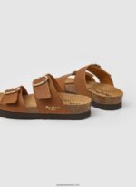 sandale anatomice oban femei Pepe Jeans bronzat 6Z0R46654 - imagine 4