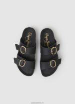 sandale anatomice oban femei Pepe Jeans negru 6Z0R46653 - imagine 2